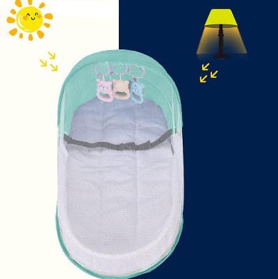 Berceau de Voyage - BabyNest™ - Vert - Bébé Pur