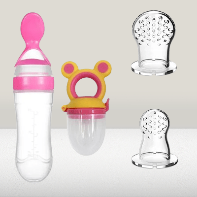 Biberon cuillère - NewBabyFeedingBottle™ - Rose - Bébé Pur