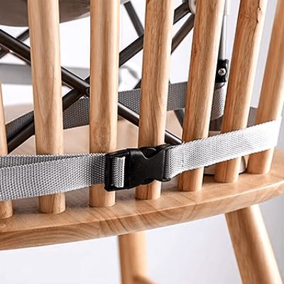 Chaise Pliante - BabyBoosterSeat™ - Gris - Bébé Pur