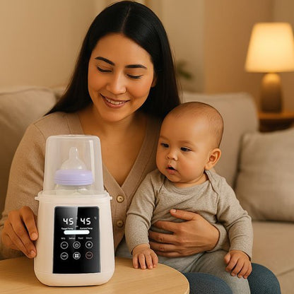 Chauffe biberon numérique 45° | PreciTemp - Bébé Pur