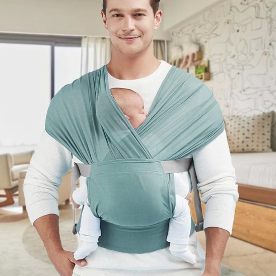 Écharpe de Portage Ergonomique | Confort Premium - Bébé Pur