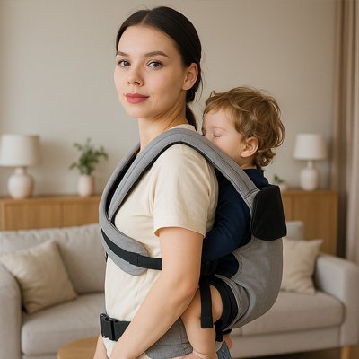 Porte - Bébé Physiologique Ergonomique | BabyComfort - Bébé Pur