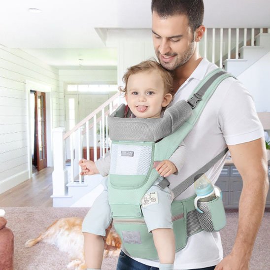 Porte Bébé Ergonomique Multiposition | Confort Optimal