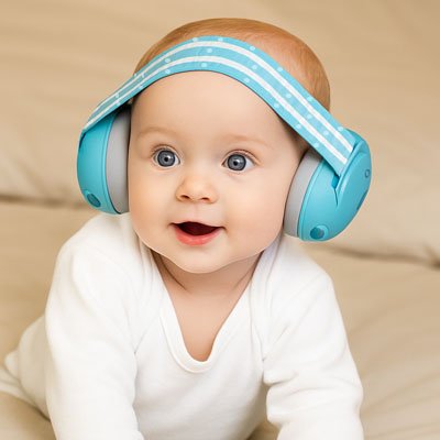 Casque anti bruit bébé | Protection Sommeil Paisible